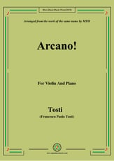 Arcano!,for Violin and Piano P.O.D cover